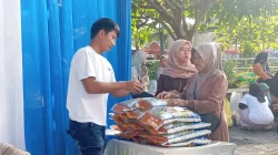 Ratusan Warga Banjarnegara Serbu Gerakan Pasar Murah,