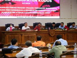 DPRD Kudus Gelar Rapat Paripurna, Soroti Realisasi Belanja APBD 2025