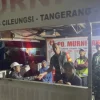 Ciptakan Kondusivitas Wilayah, Koramil Belik Gandeng Komcad dan Linmas Gelar Patroli Malam