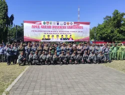 Apel Pasukan Satlinmas, Pemkab Pemalang Siap Amankan Pilkades Serentak 2026