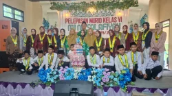 MI NU Salafiyah Gondoharum Kudus Lepas Siswa Kelas VI dengan Pentas Seni dan Tausiyah