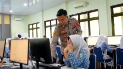 Polres Pemalang Gelar Sosialisasi Literasi AI kepada Pelajar SMKN 1