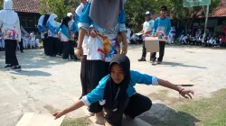 SMPN 5 Pemalang Gelar Lomba Tradisional Peringati HUT ke-81 RI